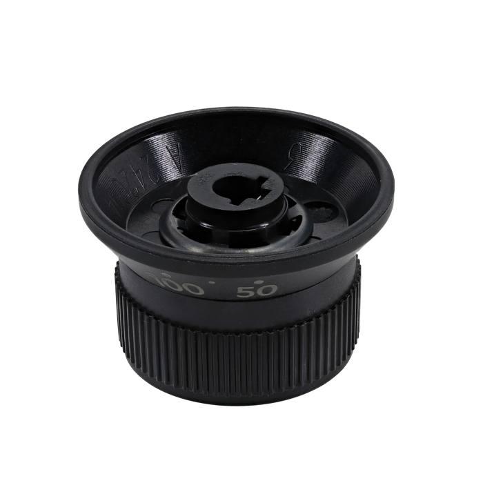 knob, thermostat, black, 0-250