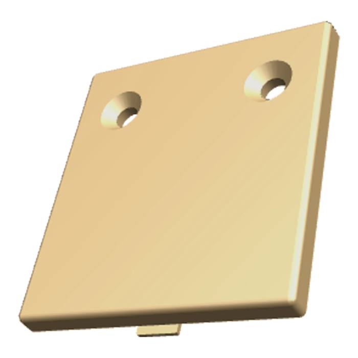 hole cover, hinge, white, 47x52mm