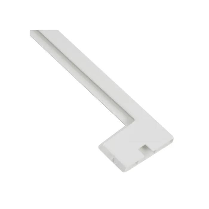 Baguette pour rebord frontal de clayette en verre de réfrigérateur