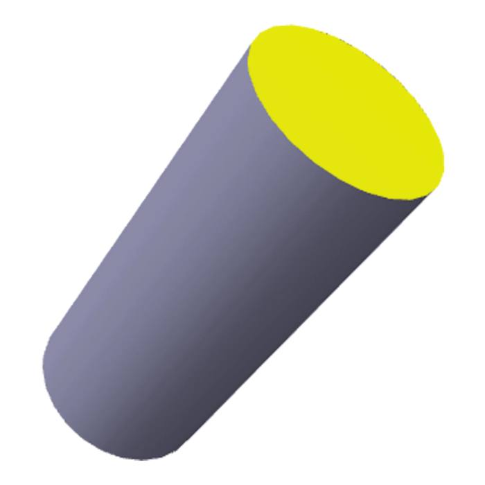 knob, white,