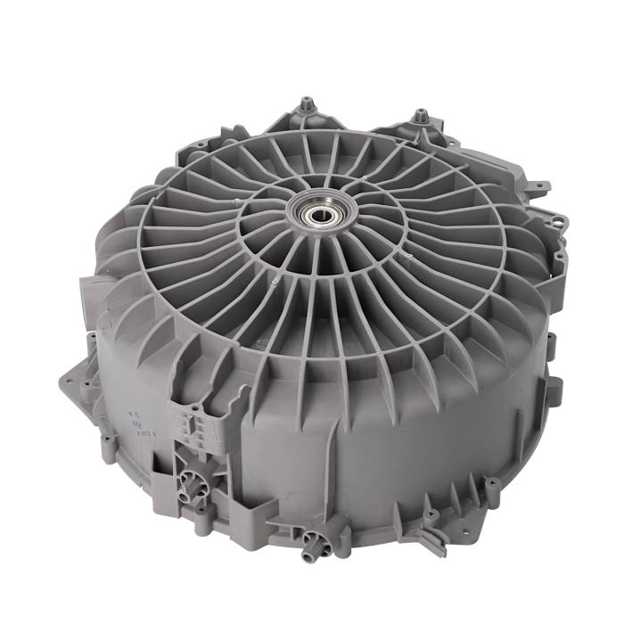 shell, rear tub, assembly,