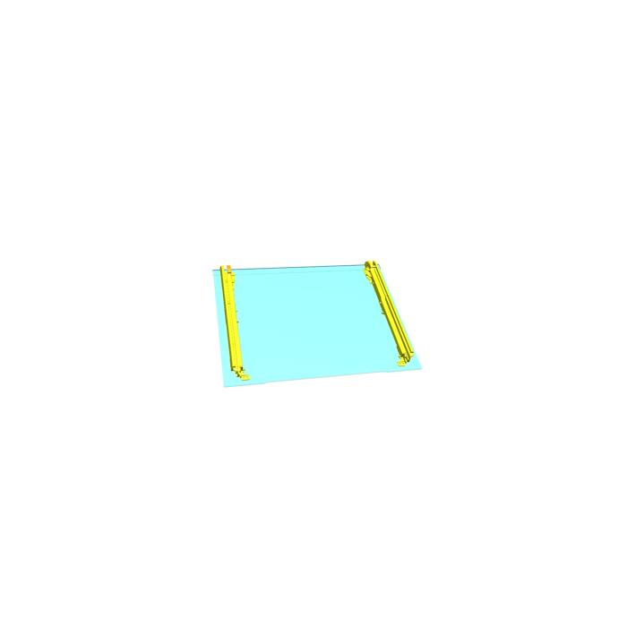 Gruppo per vetro porta - 596x465mm