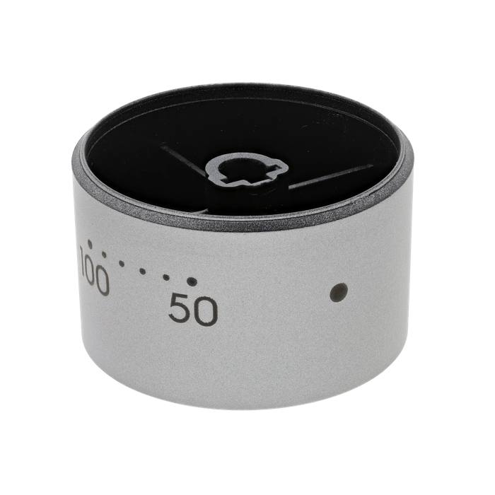 knob, thermostat, grey, 0-275