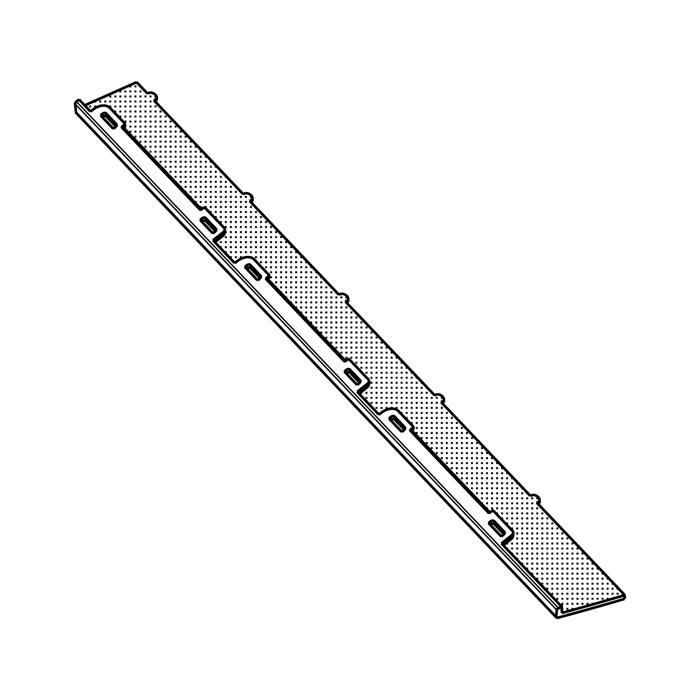 Cover,air channel,lower left,L=328mm