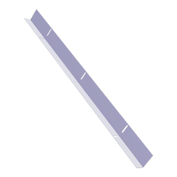 spacer, lower, white, 598x40x24