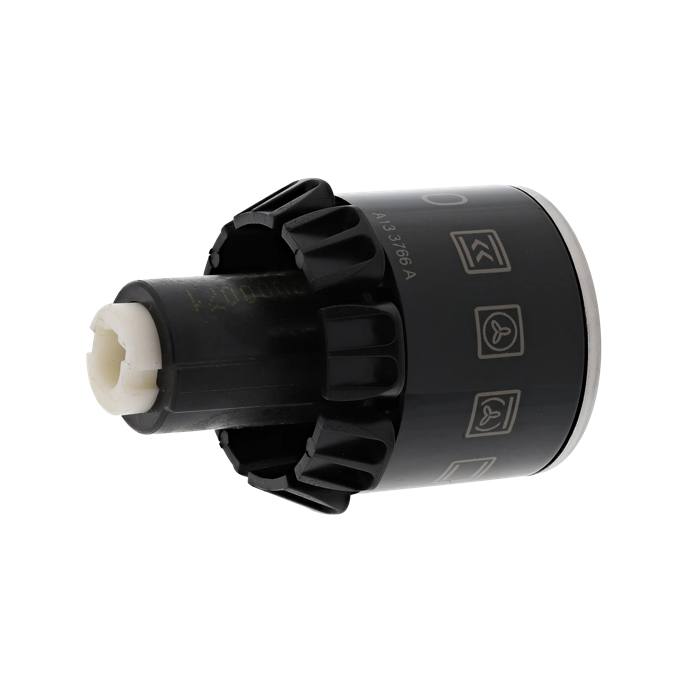 knob, function, black, 9+0