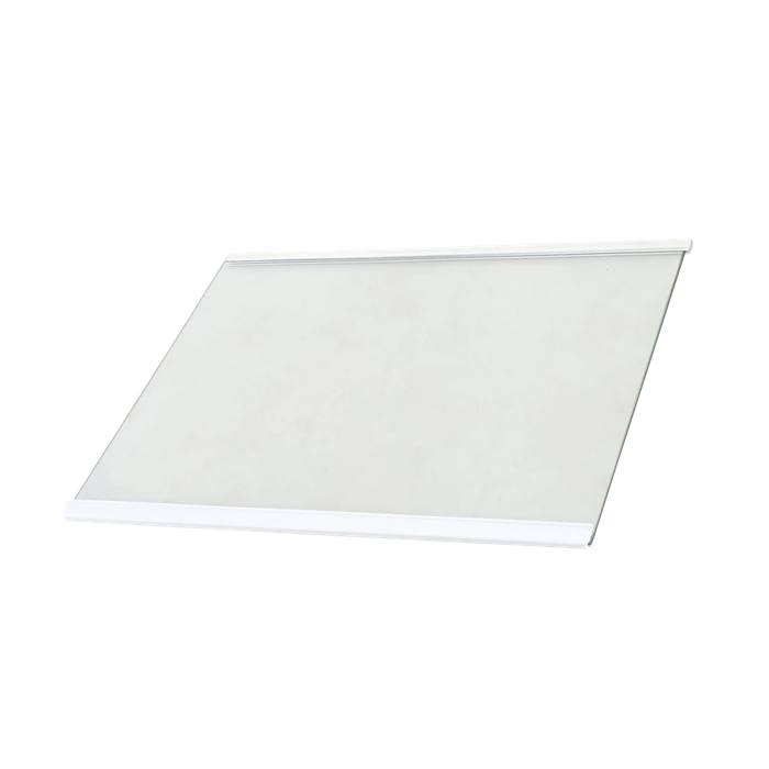 glass shelf, assembly