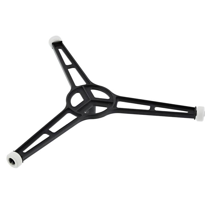 Cruceta giratoria para microondas