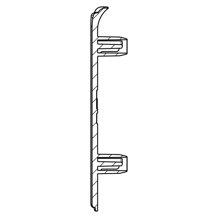 cover cap, corner, left,