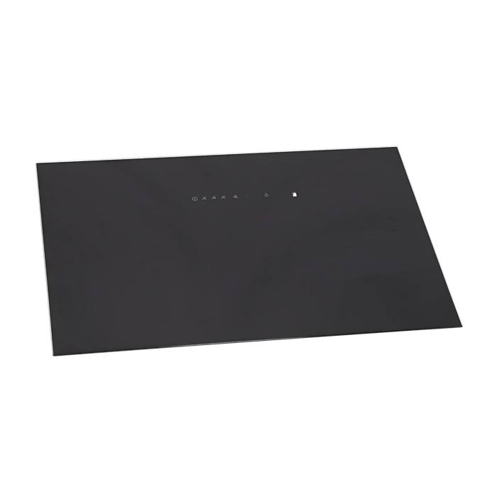 glass panel, upper, black,