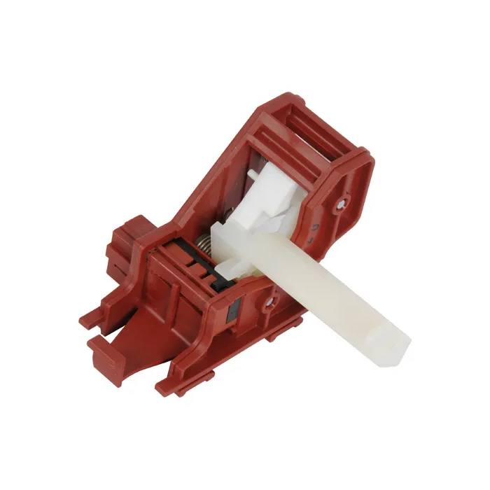 Lingueta para porta de máquina de lavar loiça