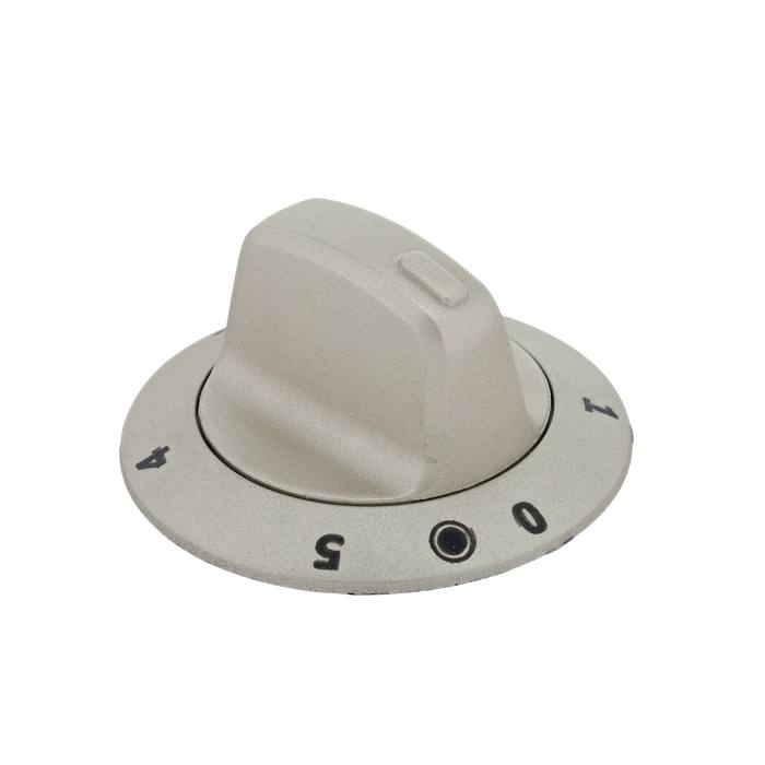 Stainless Steel Hob Dual Control Knob