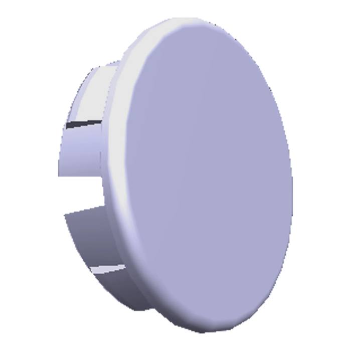 screw cover, white