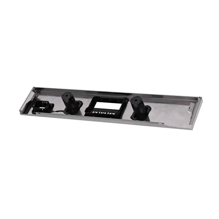 BEDIENBLENDE,INOX,60CM,HEXAGON