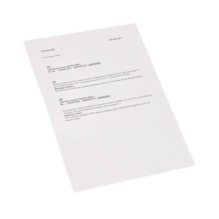 Information Sheet