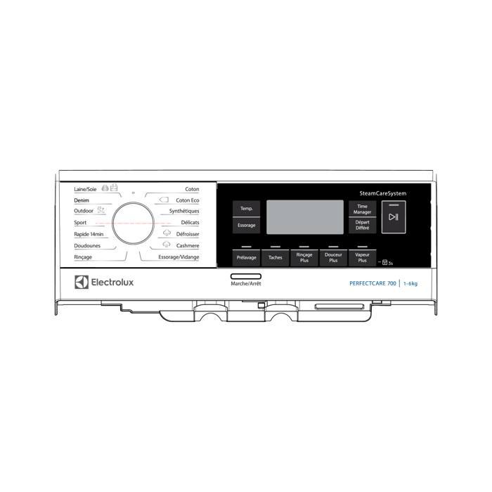 panel holder,white,Electrolux,FR