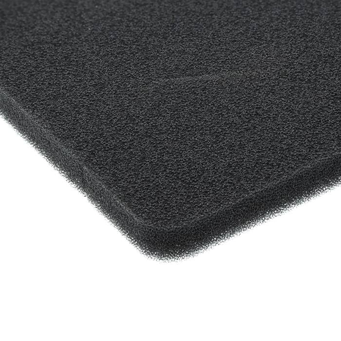 Filtre en mousse pour isolation accoustique d’aspirateur