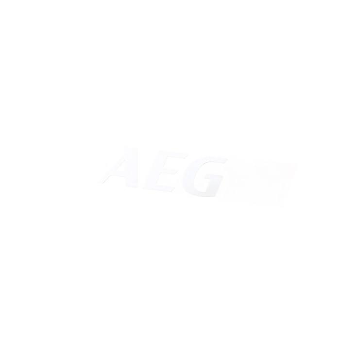 Aufkleber, Logo, AEG