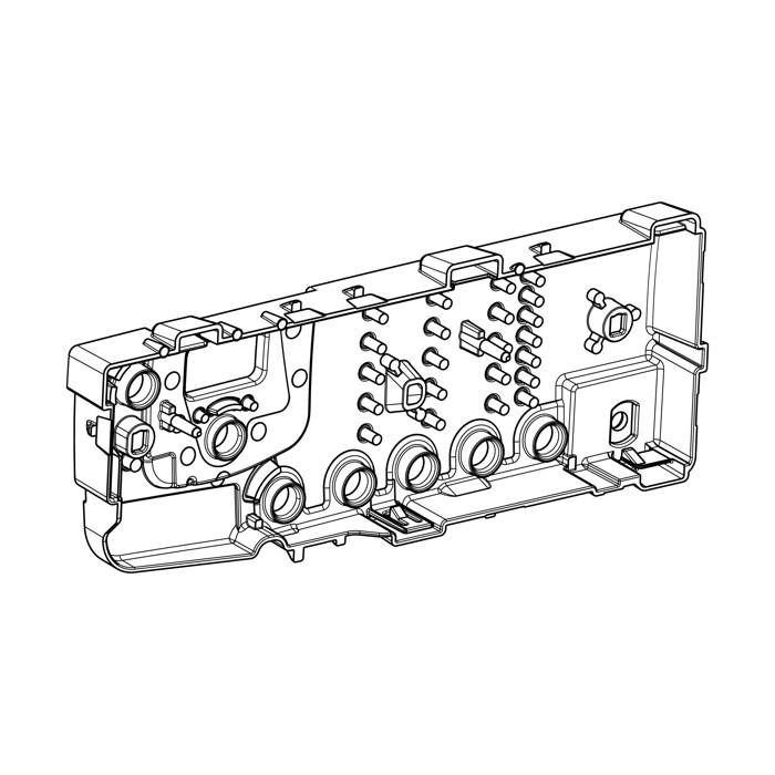Diffuseur,diode,support,flwm,t