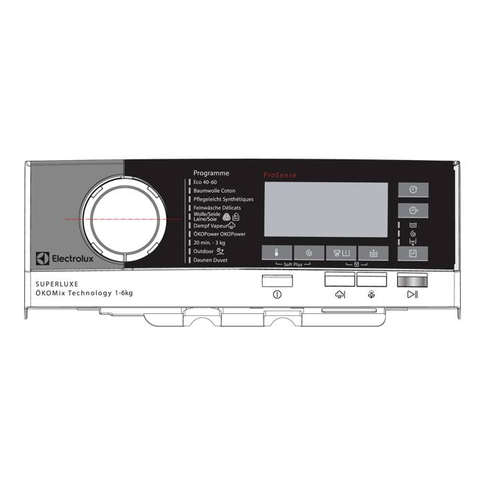 panel holder, white, Electrolux