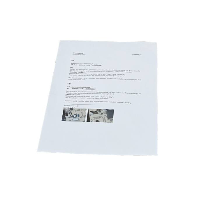 Arkusz informacyjny