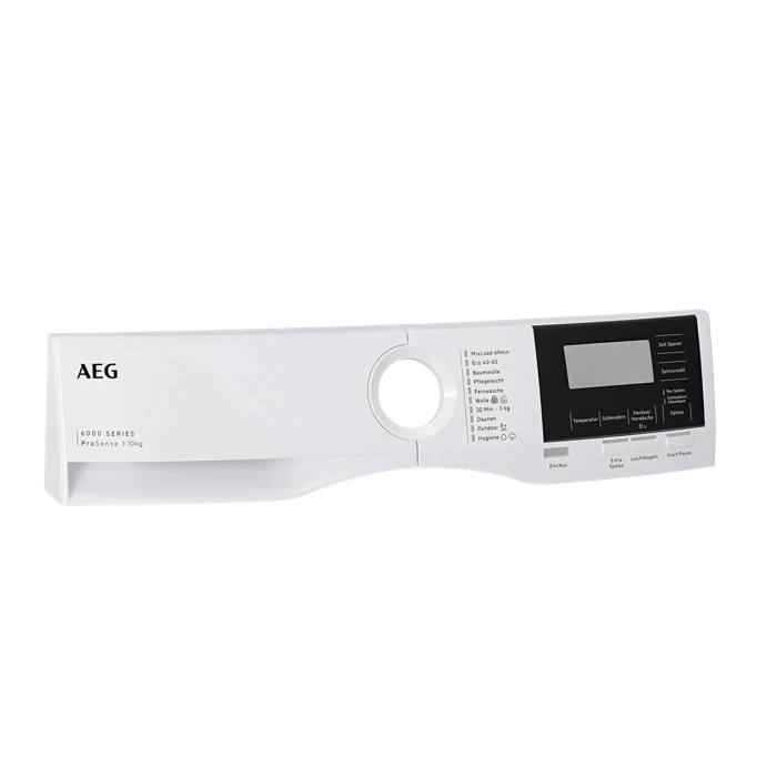 control panel, white, AEG, DE