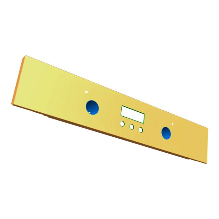 control panel, inox
