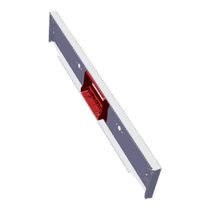BEDIENBLENDE,INOX,60CM,SET,2K