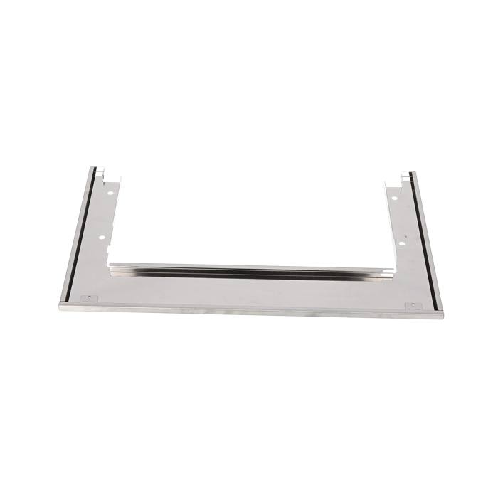 metalen paneel, boven, roestvrij