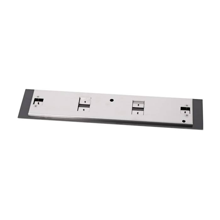Frontschublade, schwarz, LED,