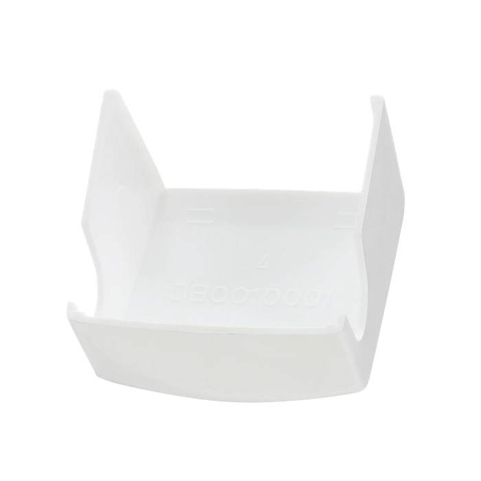 hinge cover, upper, white