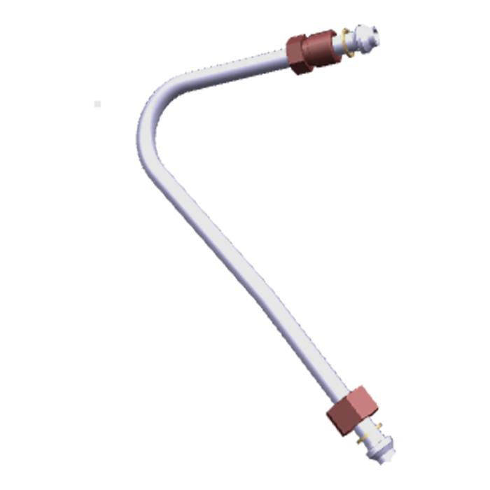 gas pipe, front, left