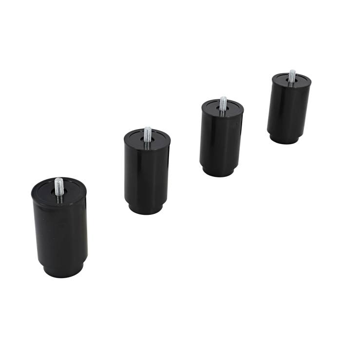 supporto piedino, plastica, nero, 90CM, 4 PCS