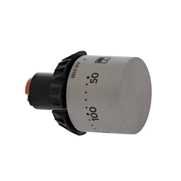 knob, thermostat, inox, 0-275°C,TO