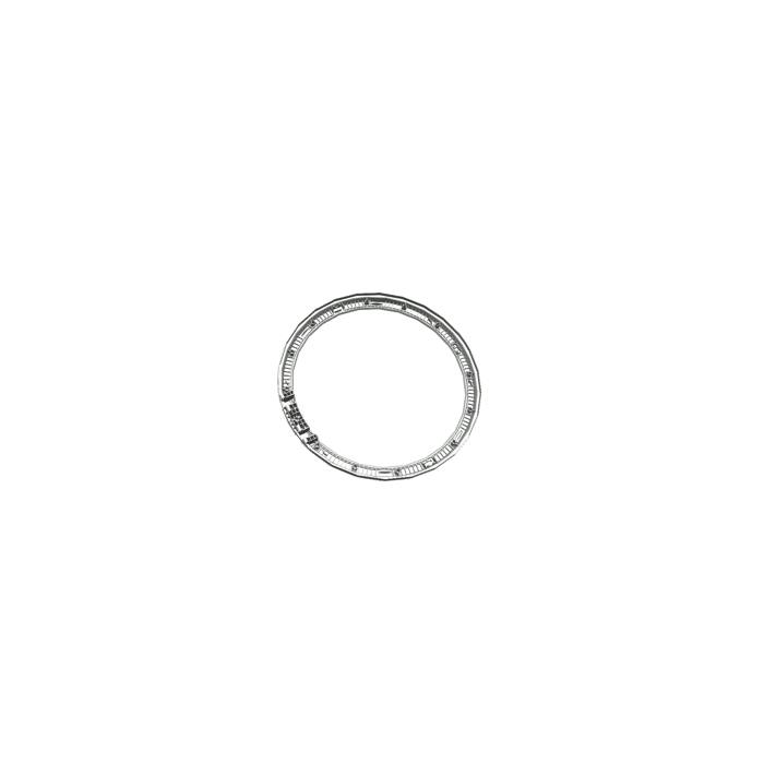 door frame, back, grey, Ø485,5mm
