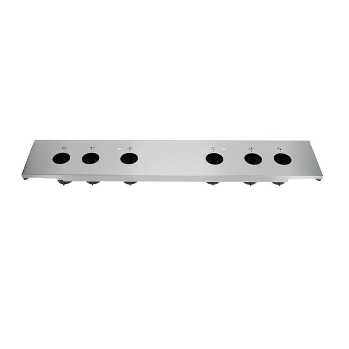 BEDIENBLENDE,INOX,60CM,6K