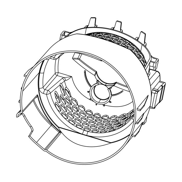lid, motor, black, SIC DEC YDC01