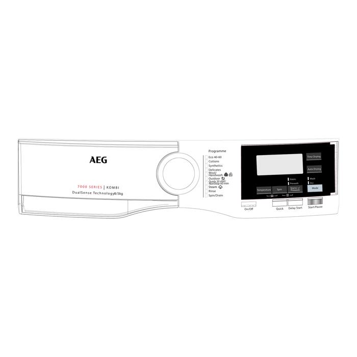 control panel, white, AEG