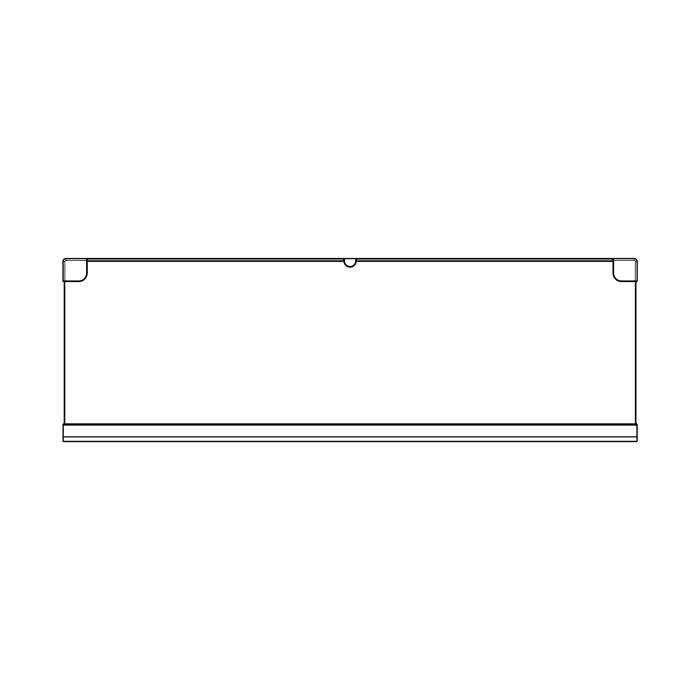 Glass Fridge Shelf Front Part