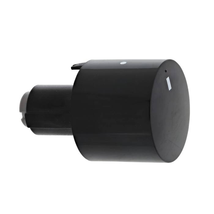 bouton, index, noir,
