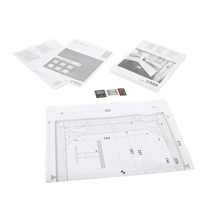documentation bag, with, fixing,