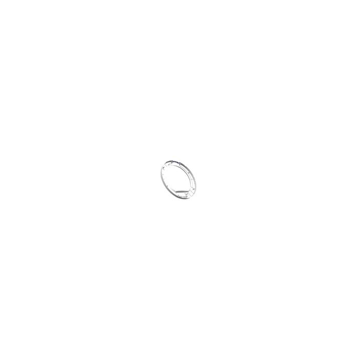 door frame, front, white, Ø410mm