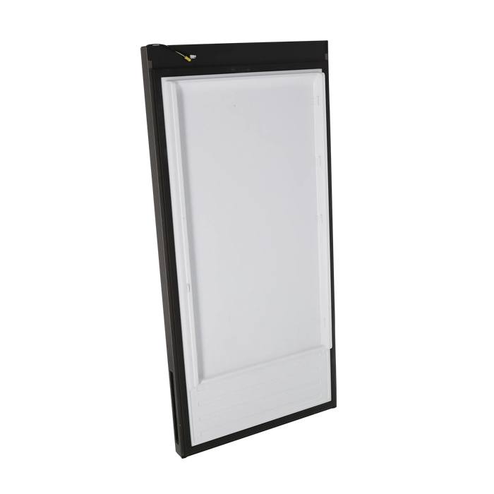 refrigerator door, assembly, black, 1206x595mm