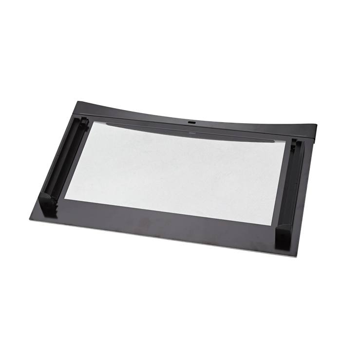 front glass,black,AEG,592x330mm,TO
