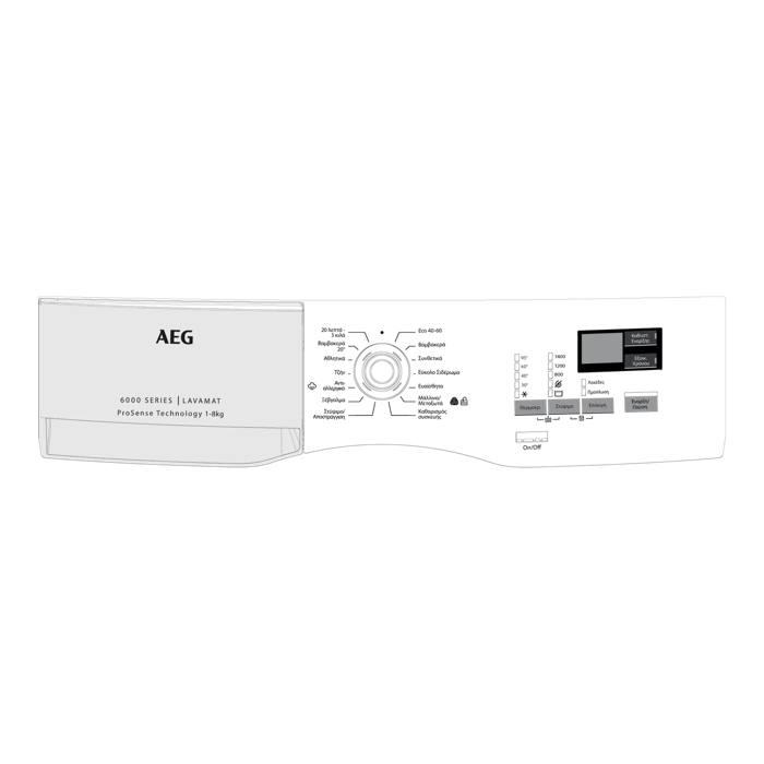 control panel, white, AEG
