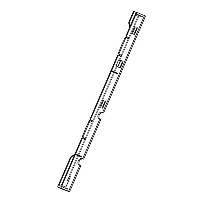glass holder, top oven, left