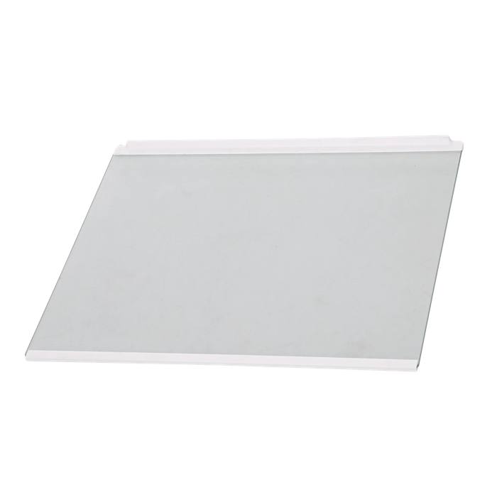 glass shelf, complete, neutral, 458.5x397.4mm
