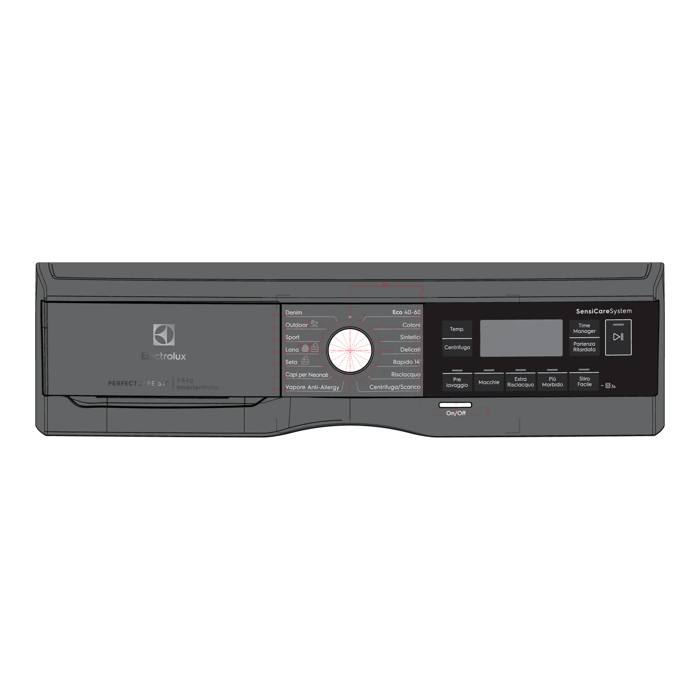 control panel, silver, Electrolux, IT
