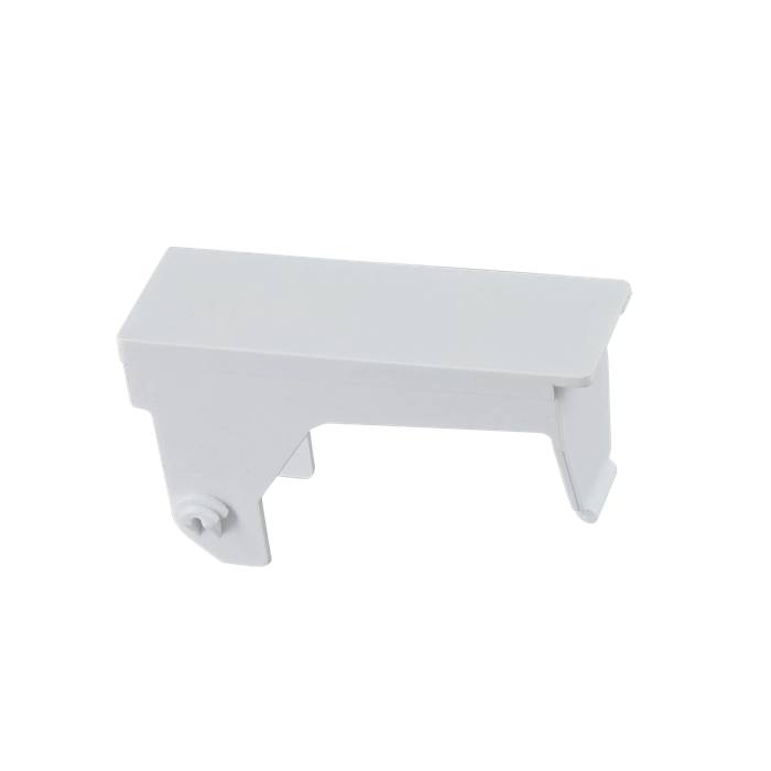 door cover, hinge, white, 47.5x15.9mm