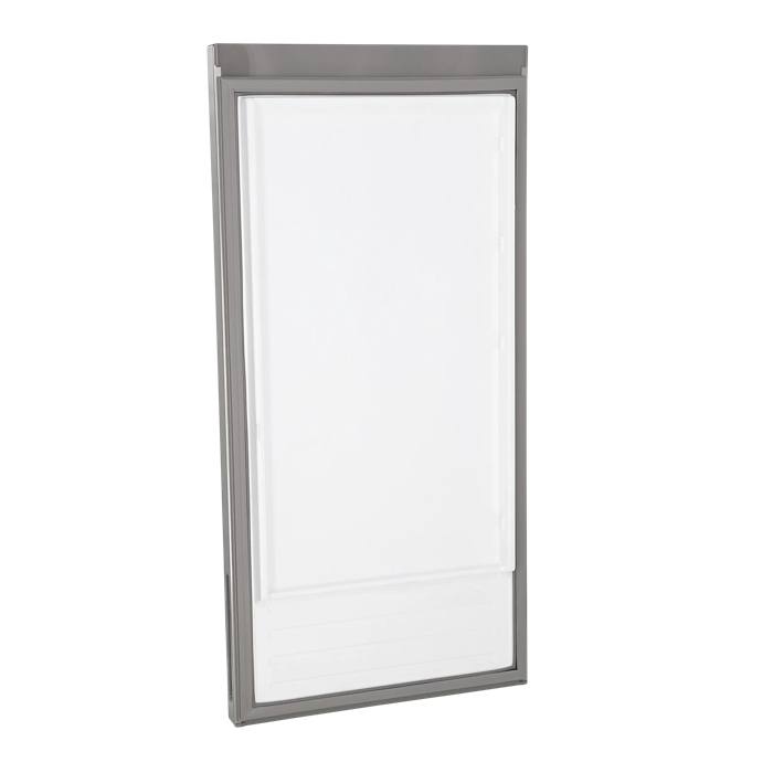 KÜHLSCHRANKTÜR,SATZ,INOX,1206X